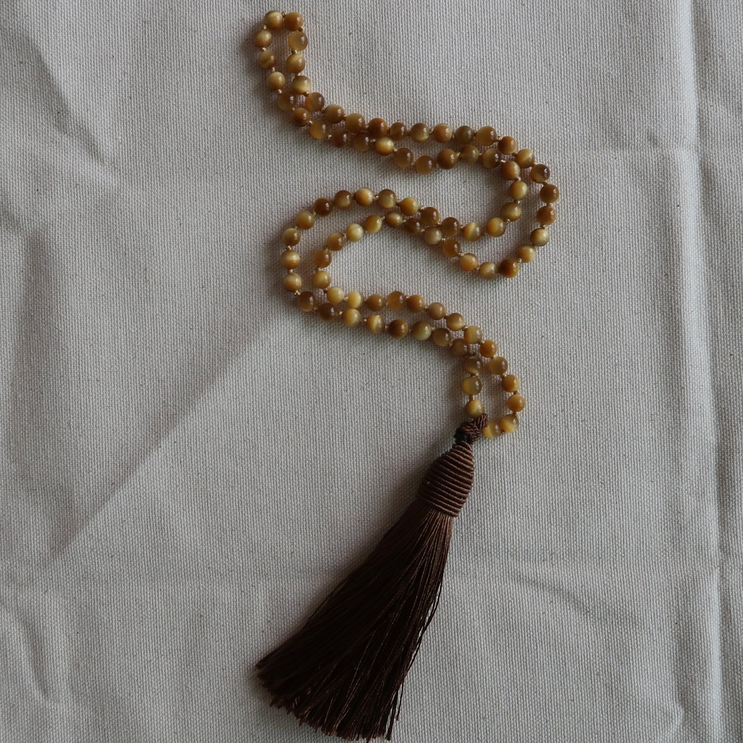 Honey Tassel Necklace