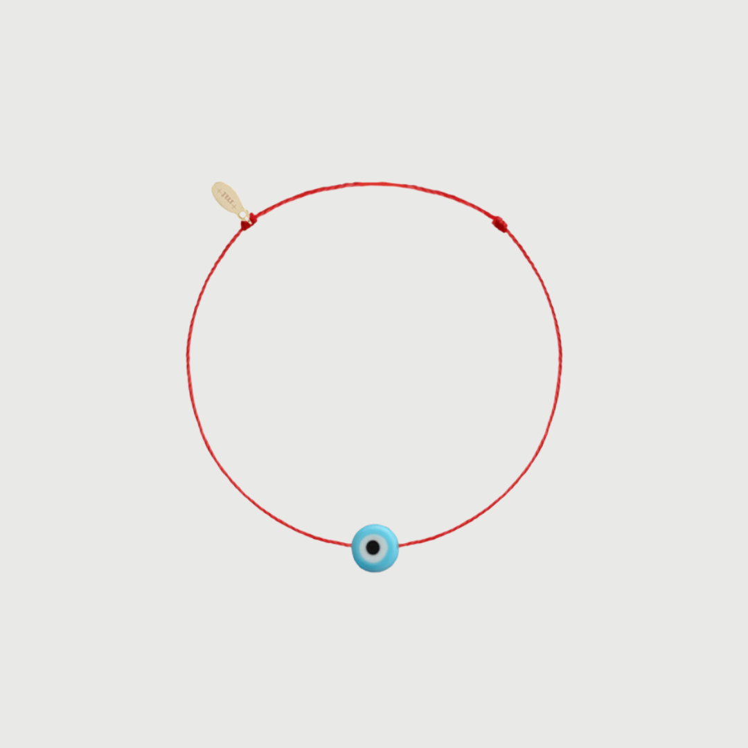 14K EVIL EYE BRACELET