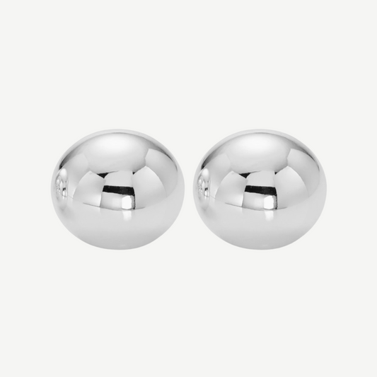 Button Earrings