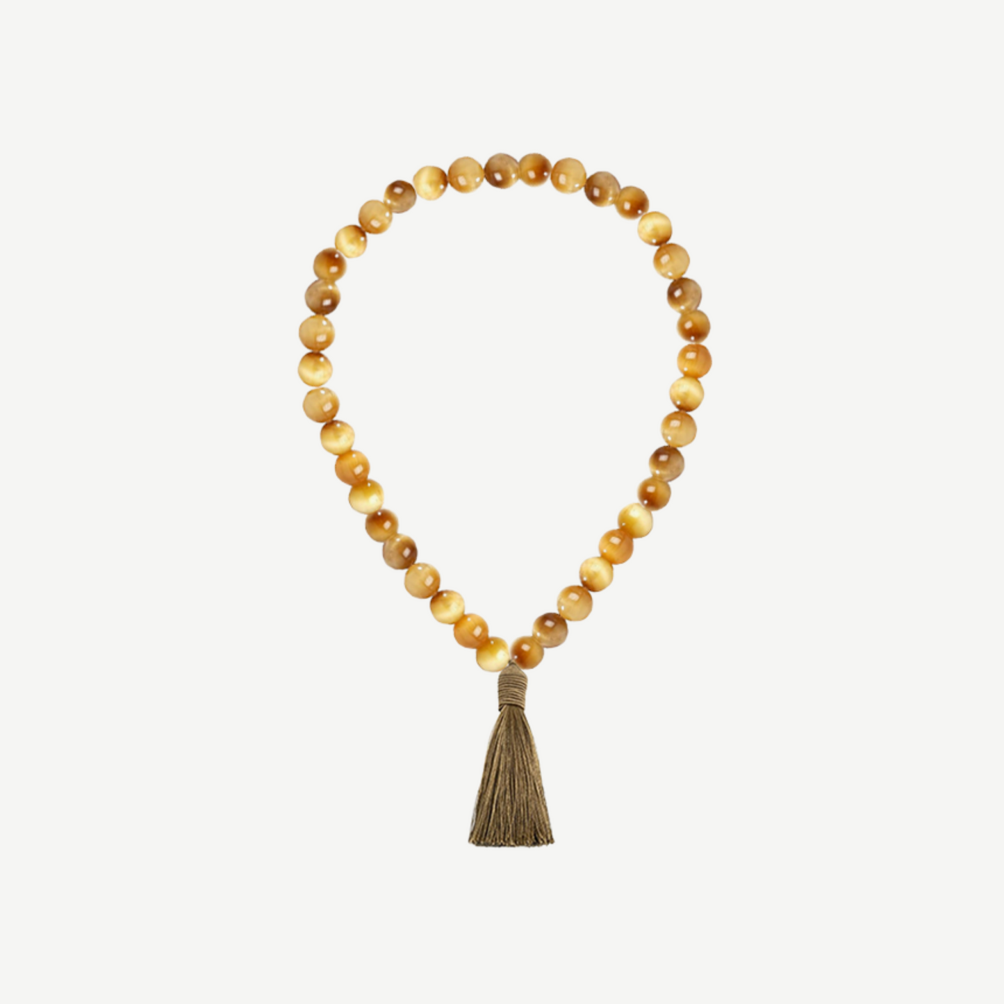 Honey Tassel Necklace