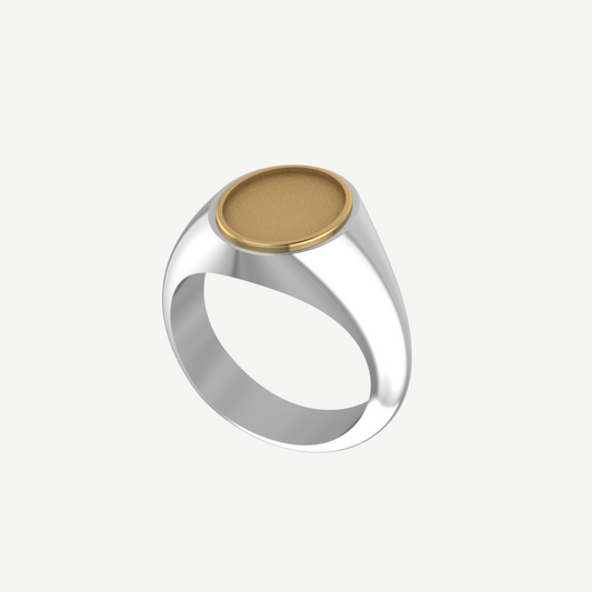 Mista Oval Signet Ring