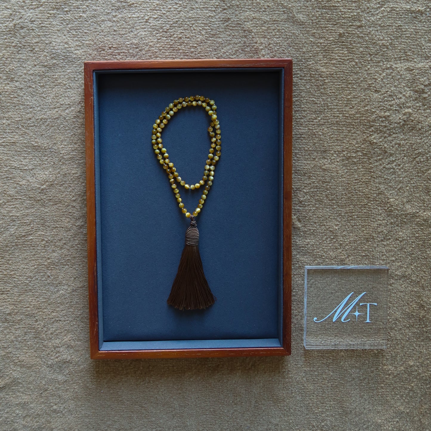 Honey Tassel Necklace