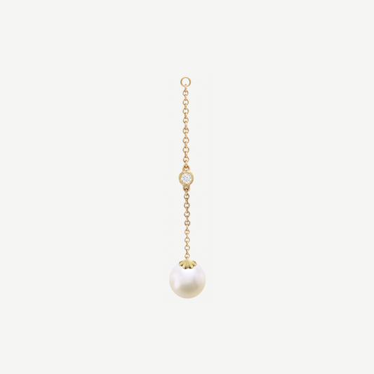 Arielle Diamond and Pearl Ear Jacket
