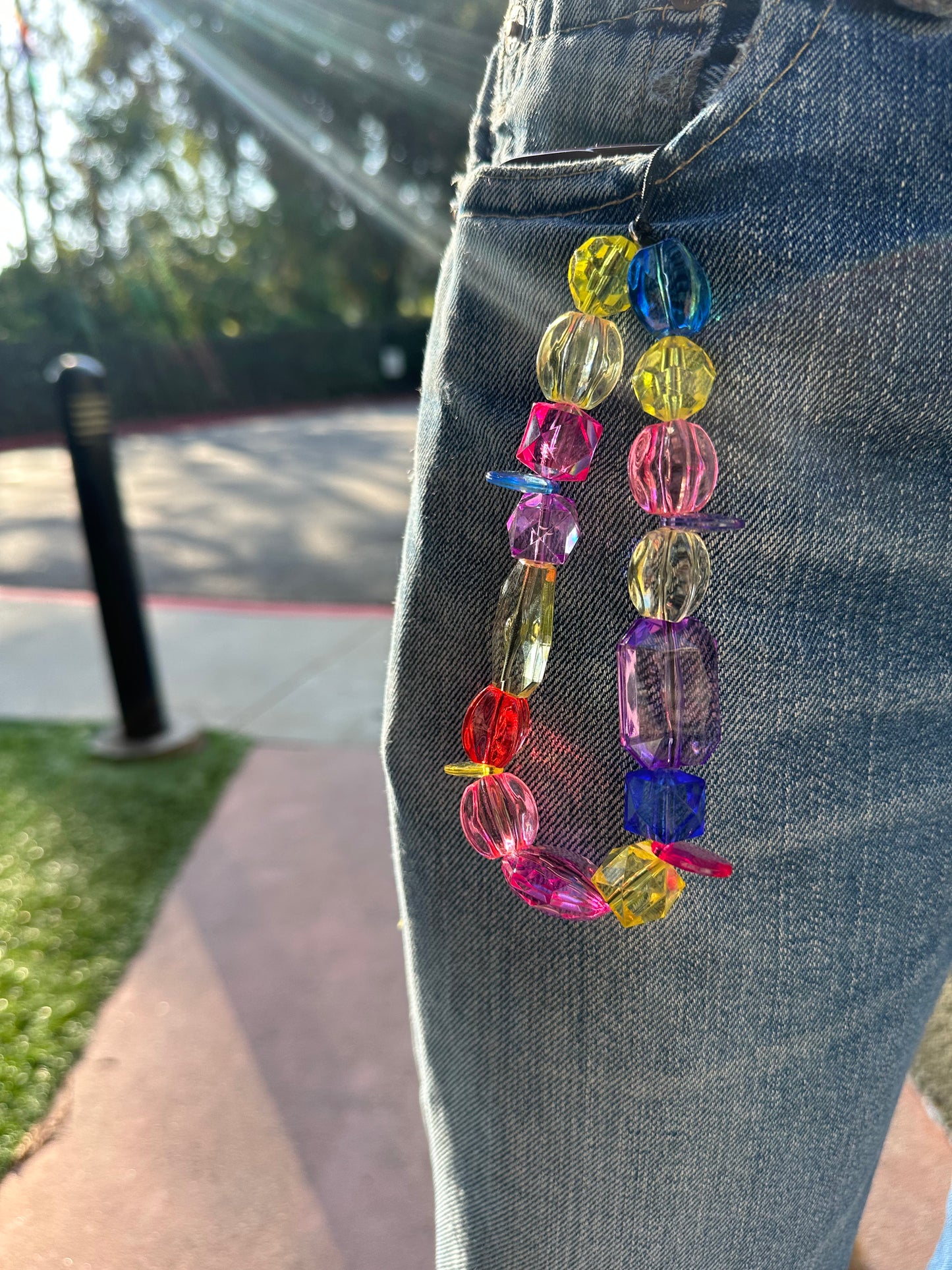 BEJEWELED PHONE WRISTLET