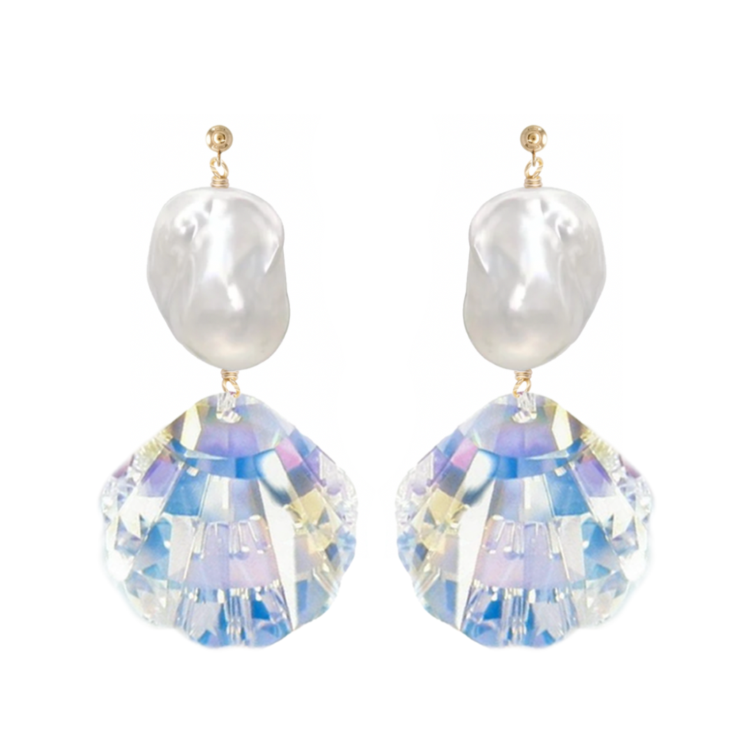 URSULA OVERSIZED PEARL EARRINGS