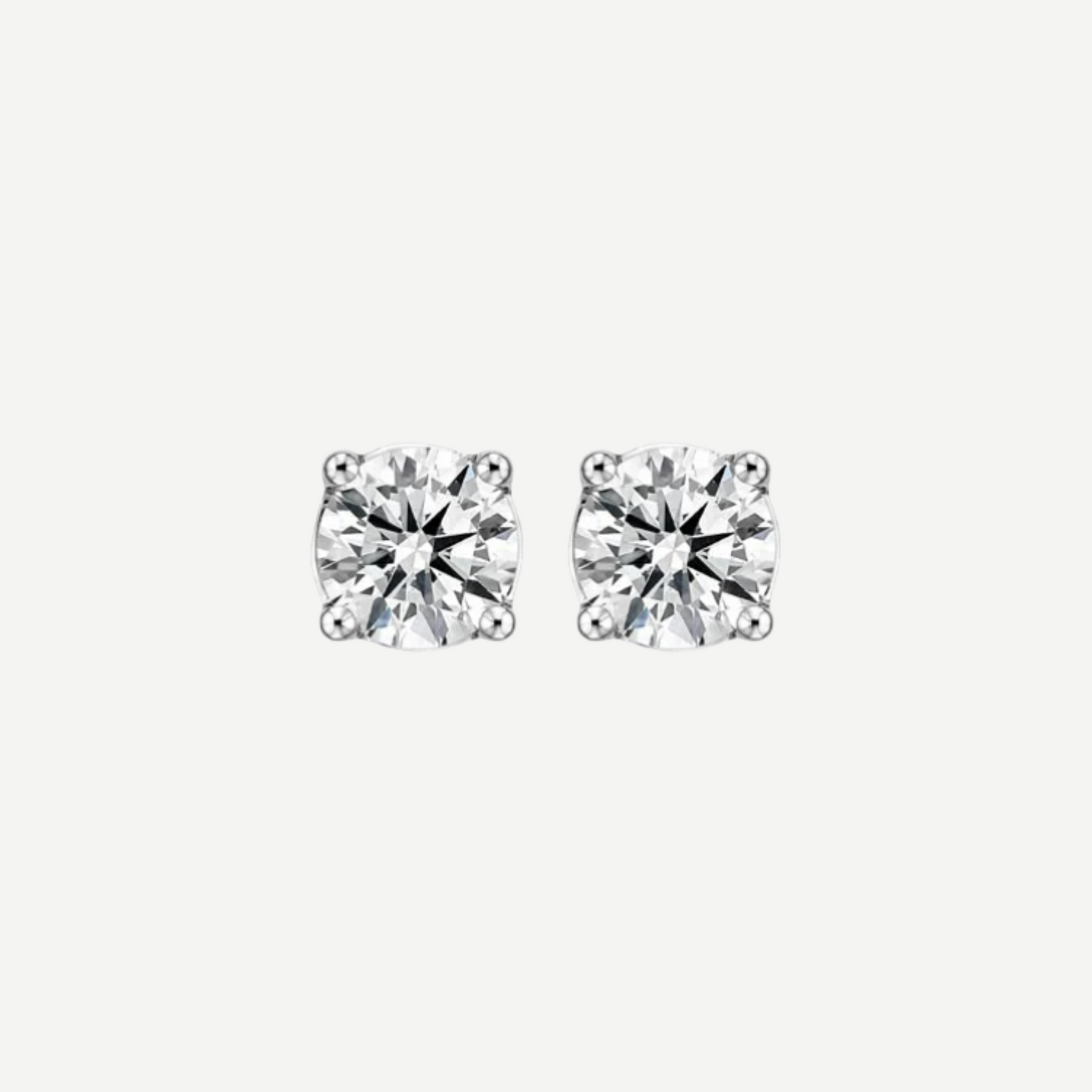 0.50ct Round Diamond Earrings