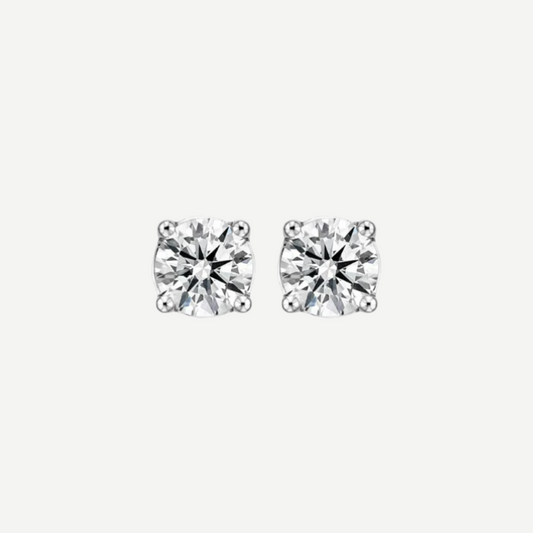 0.50ct Round Diamond Earrings
