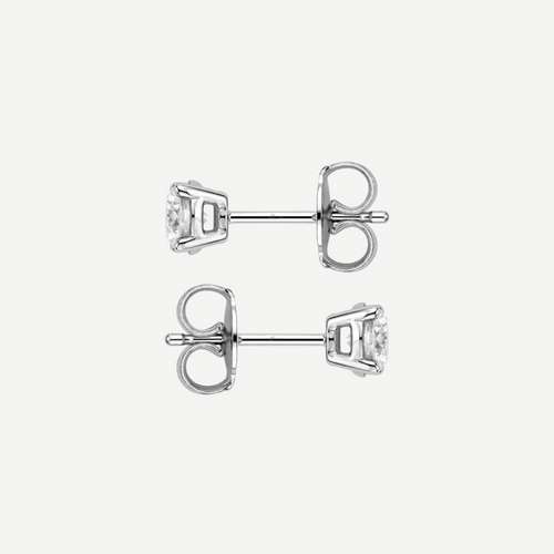 0.50ct Round Diamond Earrings