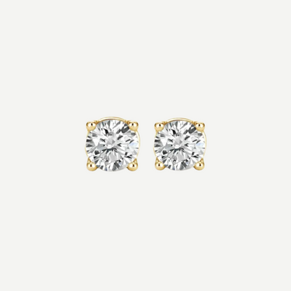 0.50ct Round Diamond Earrings
