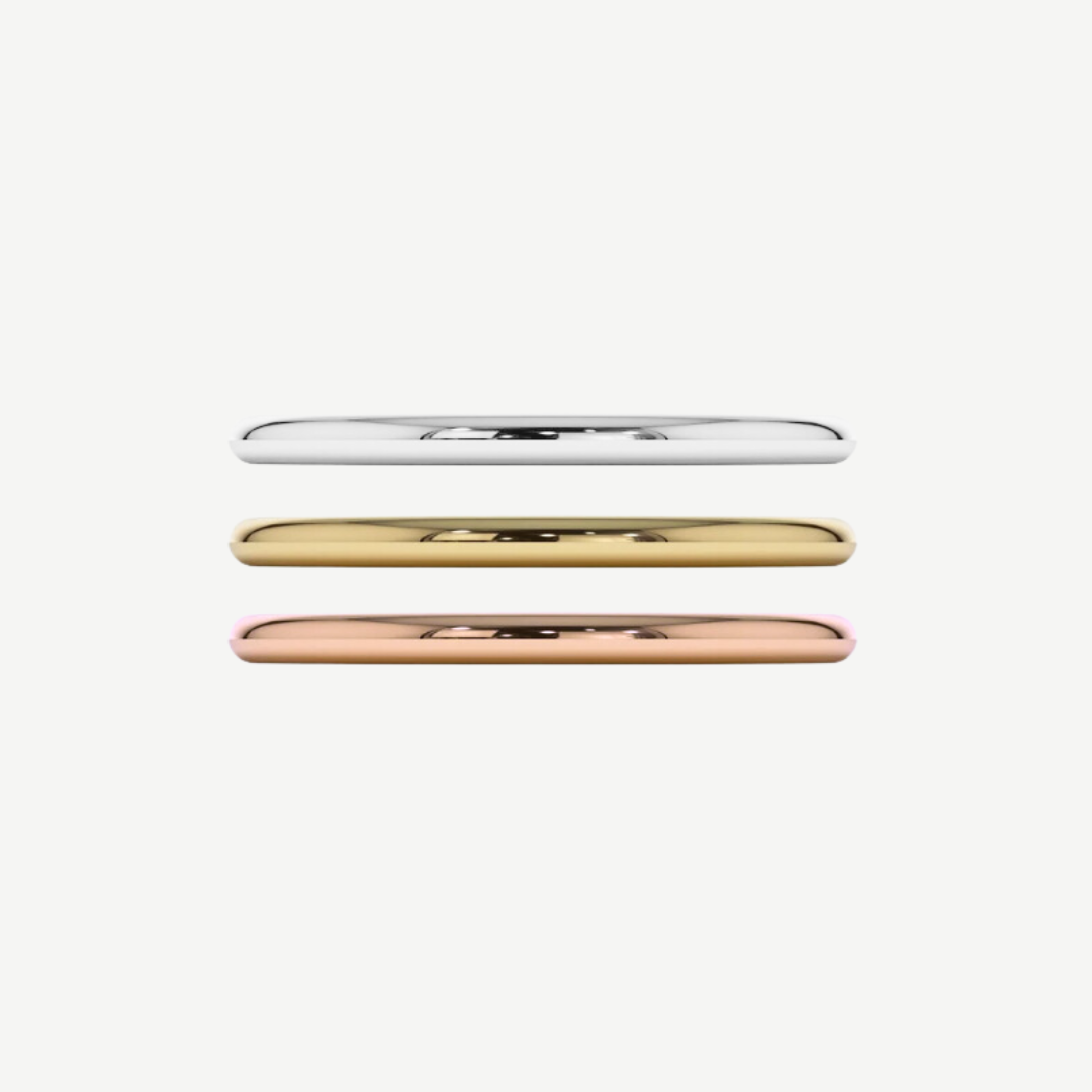 14k Thin Rounded Band