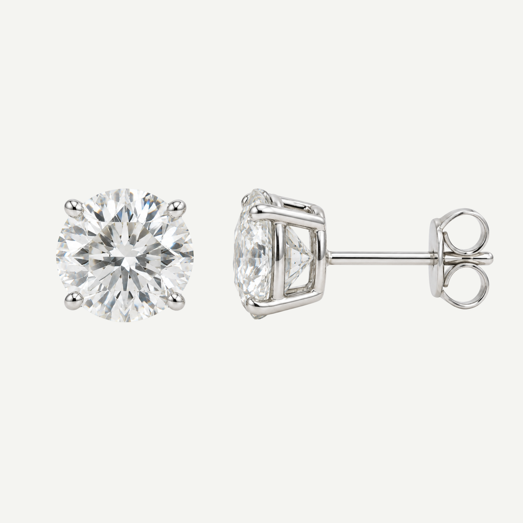 2.50ct Round Diamond Earrings