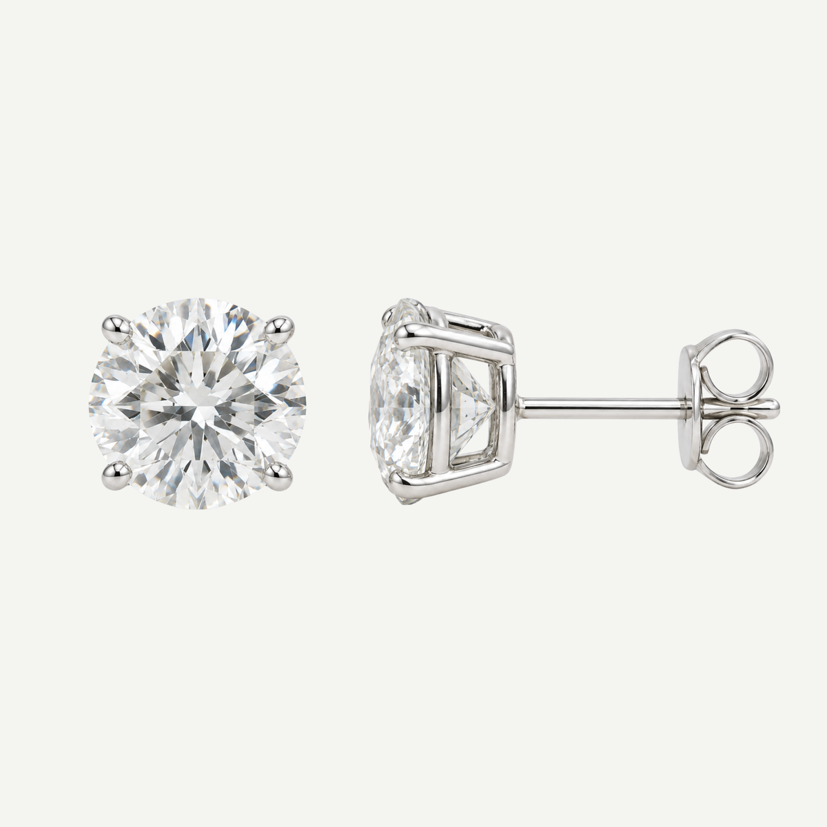2.50ct Round Diamond Earrings