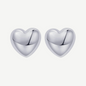 Puffed Heart Earrings