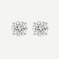 2ct Round Diamond Earrings