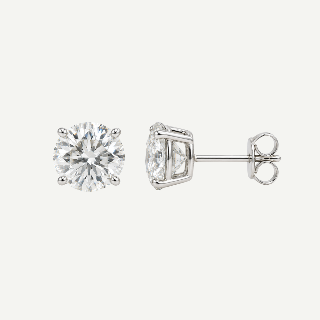 0.50ct Round Diamond Earrings