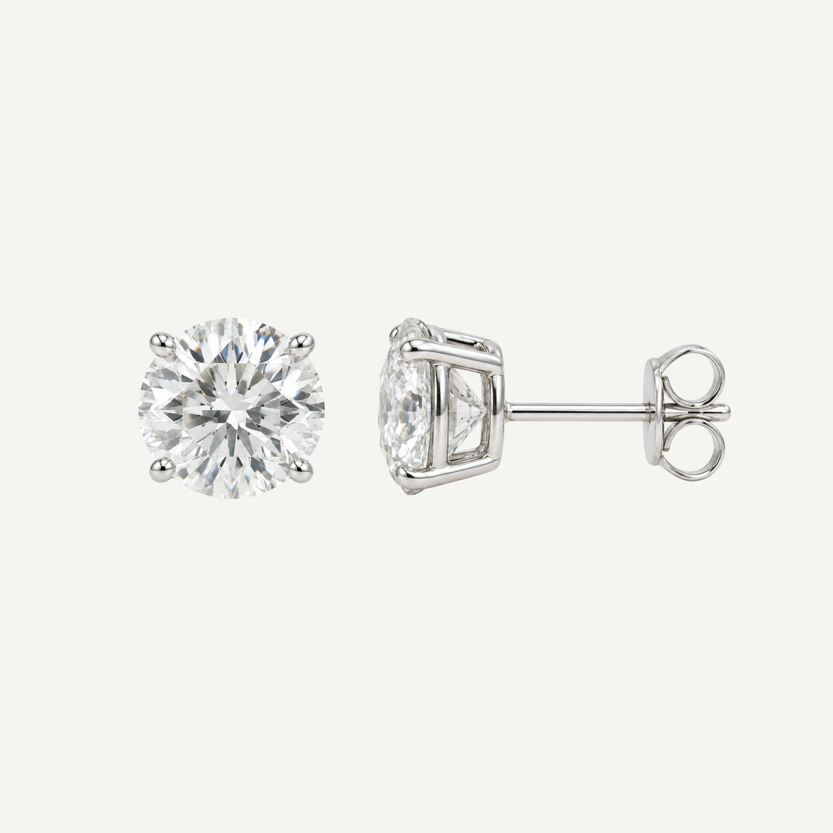 0.50ct Round Diamond Earrings