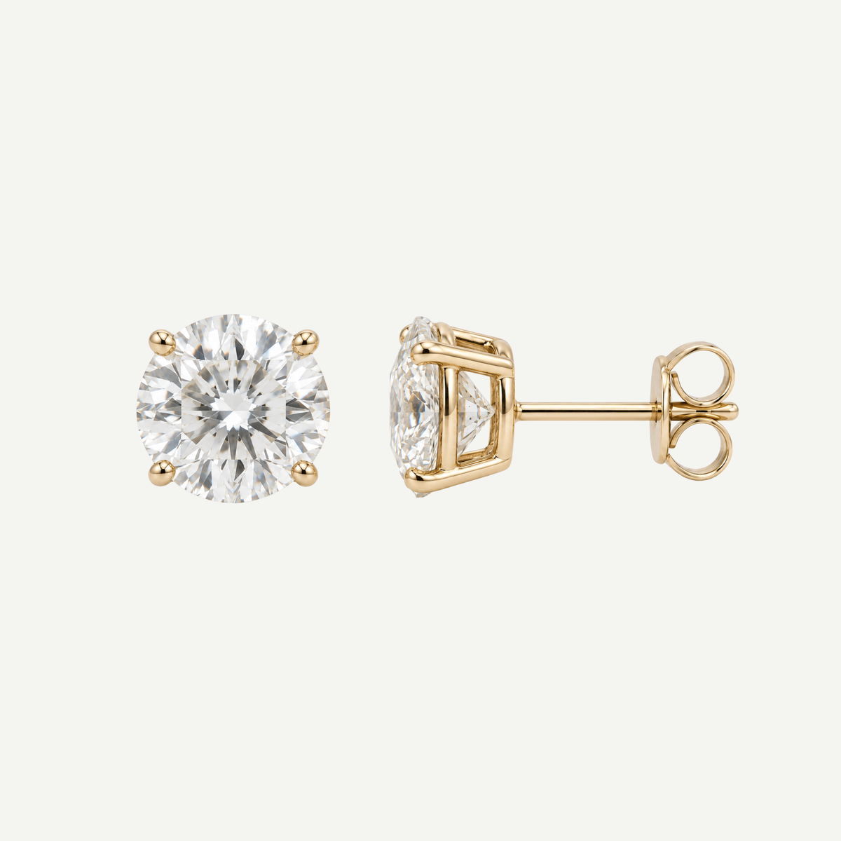 0.50ct Round Diamond Earrings