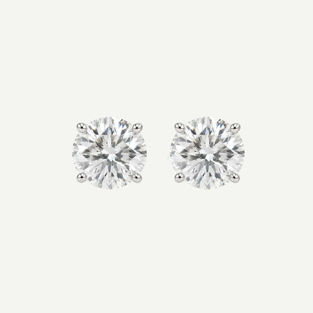 0.50ct Round Diamond Earrings