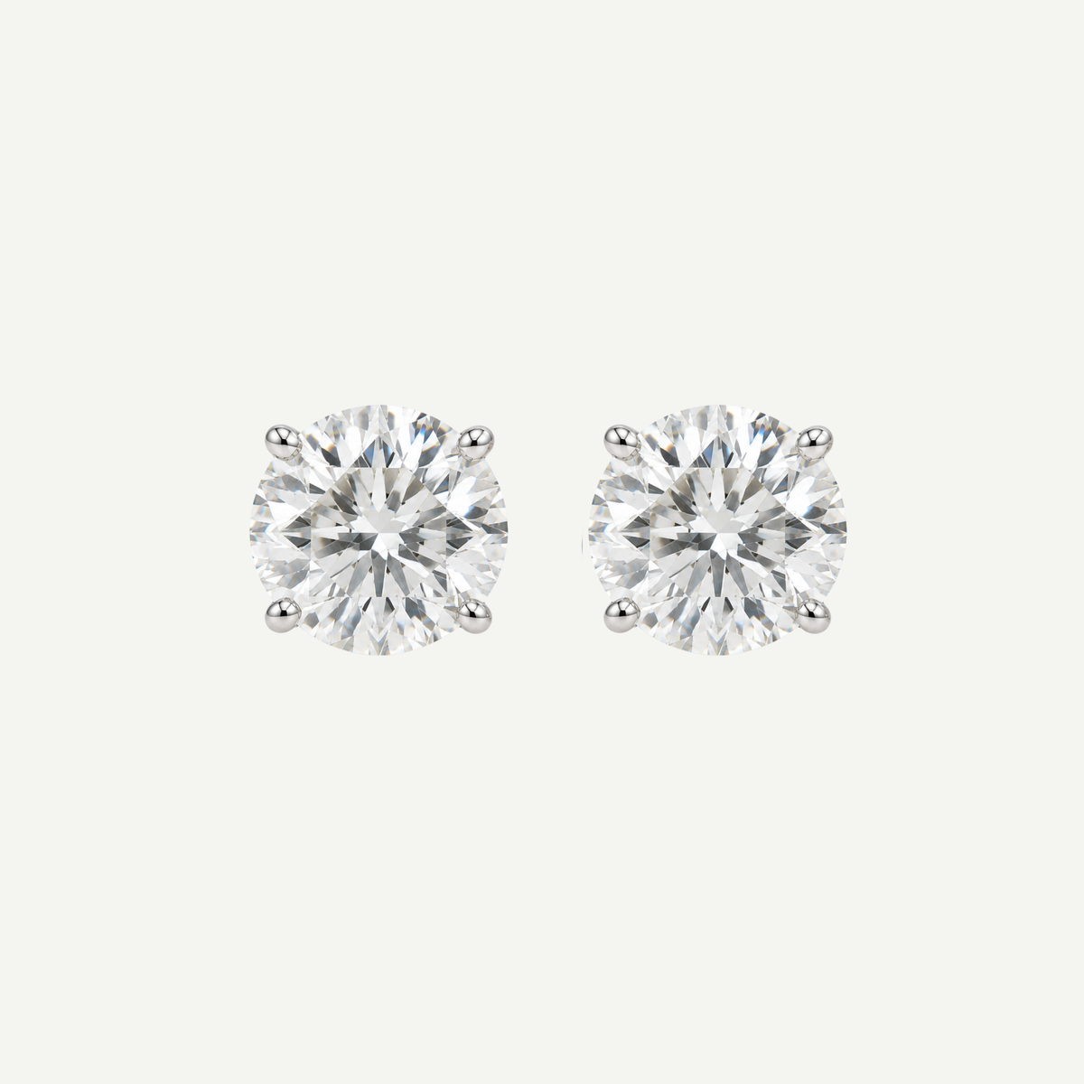 0.50ct Round Diamond Earrings