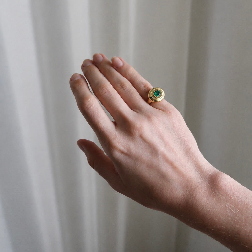 Céline Emerald Ring