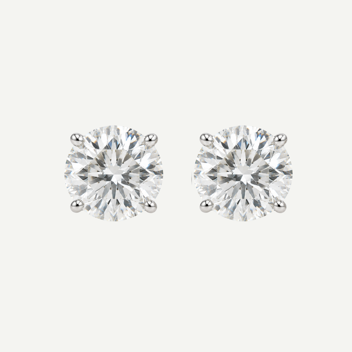 2.50ct Round Diamond Earrings