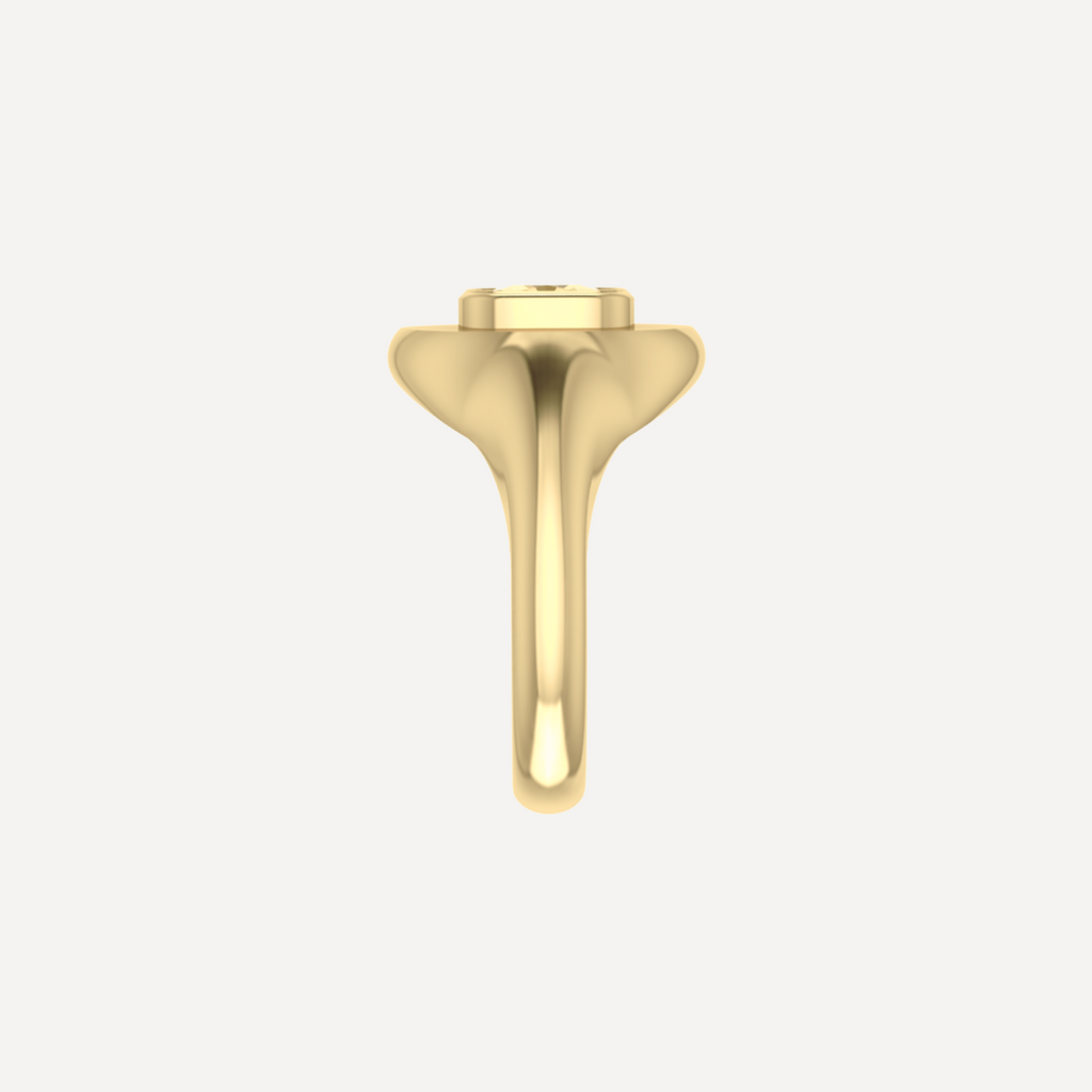 Vienna Diamond Signet Ring