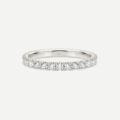 3mm Round Diamond Eternity Band