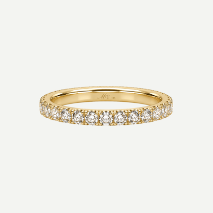 3mm Round Diamond Eternity Band