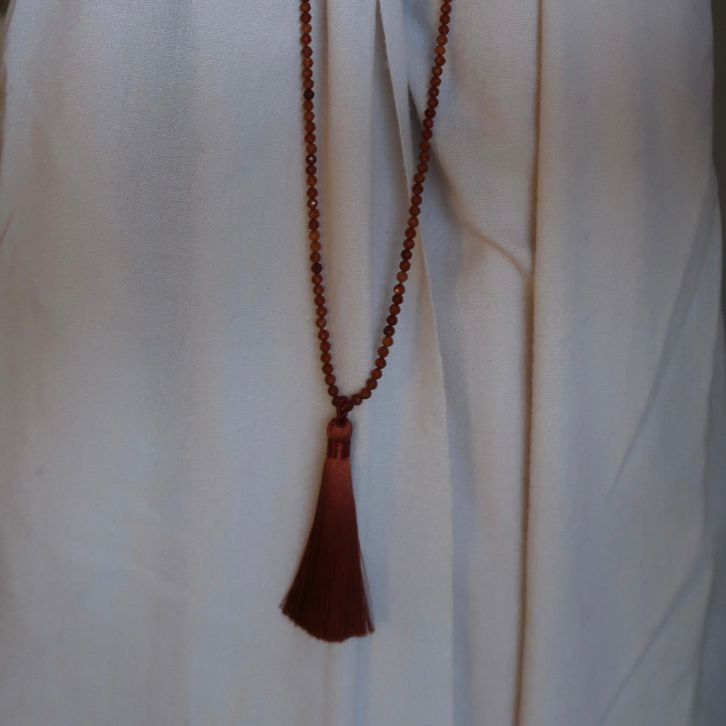 Maple Tassel Necklace