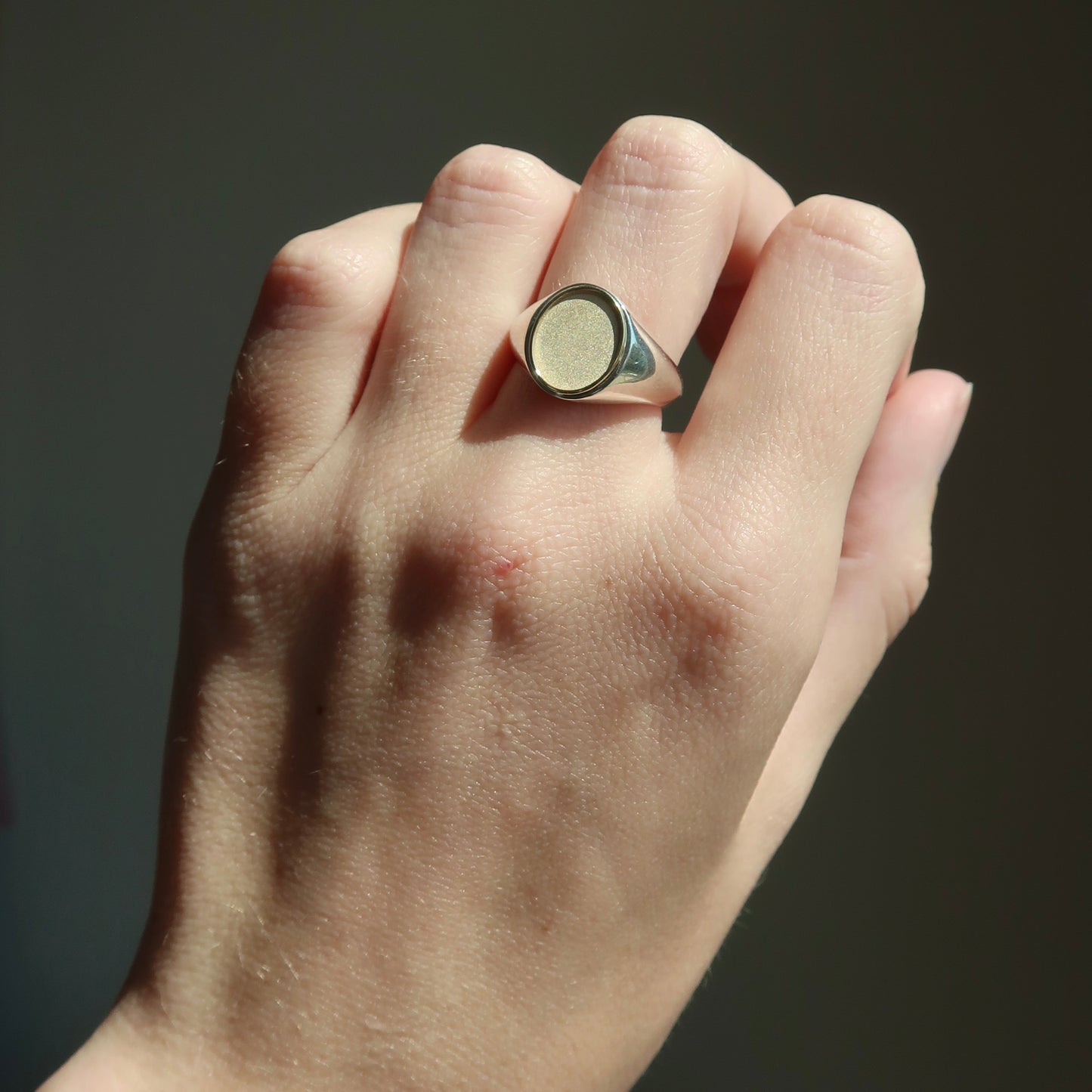 Mista Oval Signet Ring