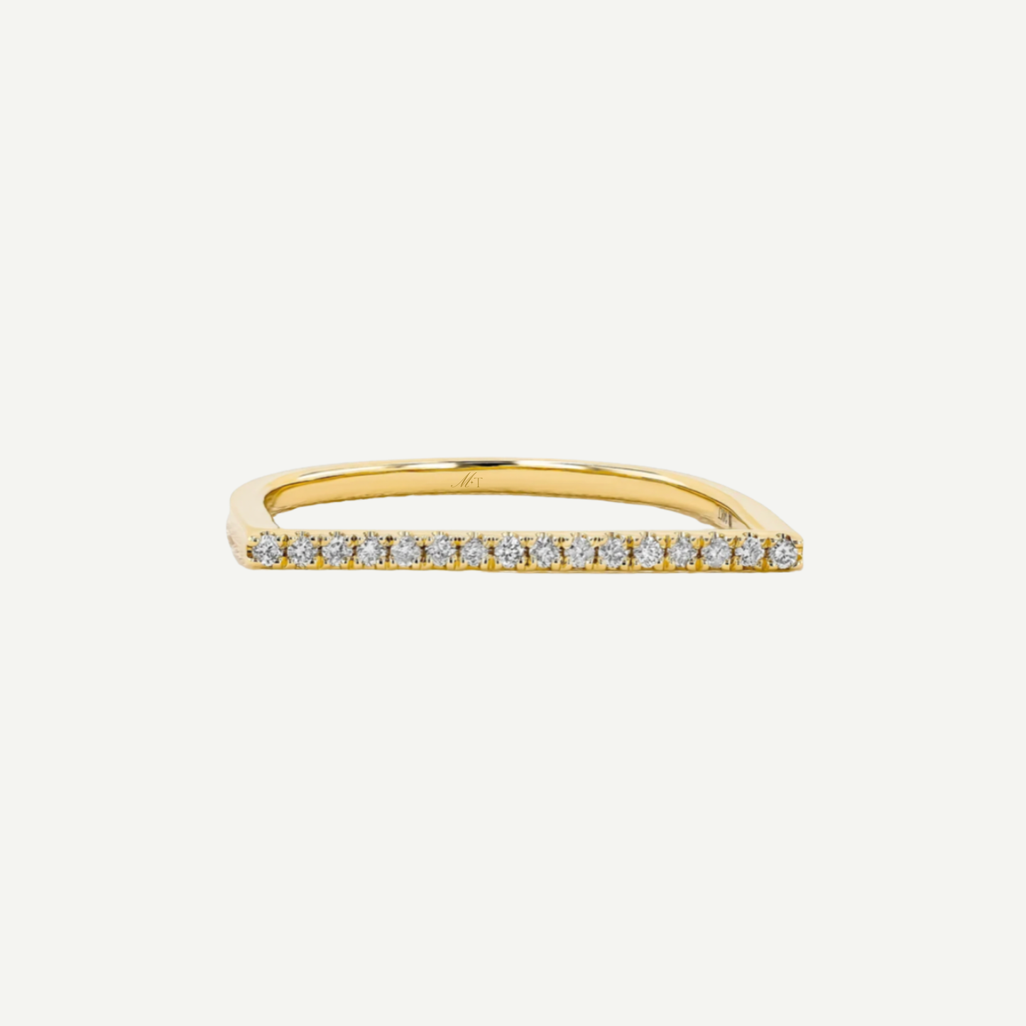 T-Bar Diamond Ring