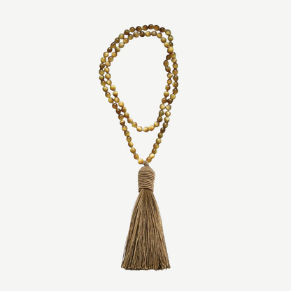Honey Tassel Necklace