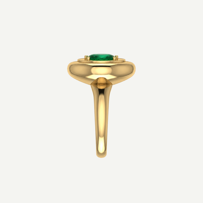 Céline Emerald Ring