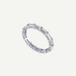 Platinum Baguette Diamond Eternity Band