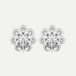 Diamond Daisy Earrings