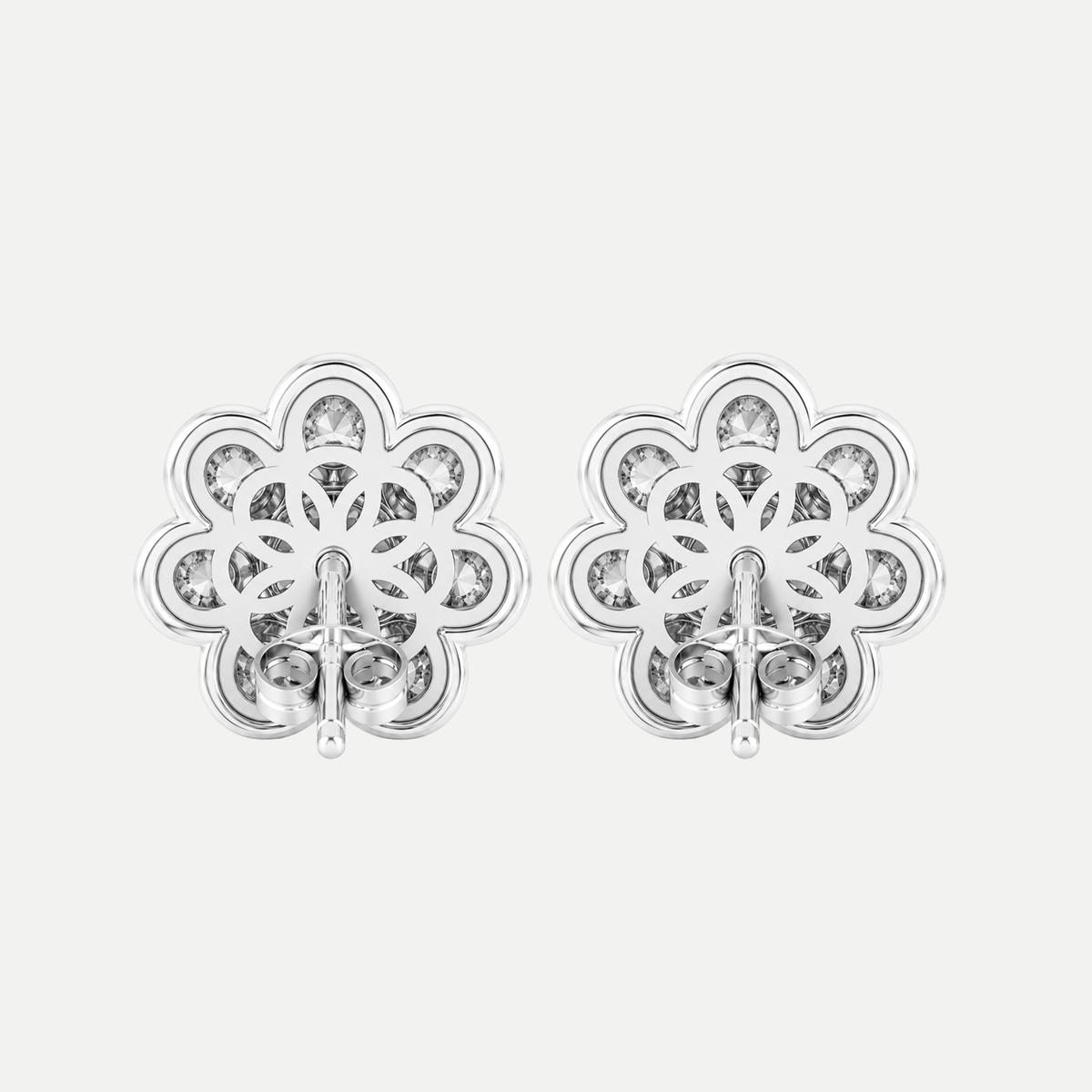 Daisy Diamond Earrings