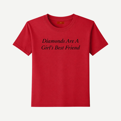 Diamonds Are A Girl's Best Friend T-Shirt
