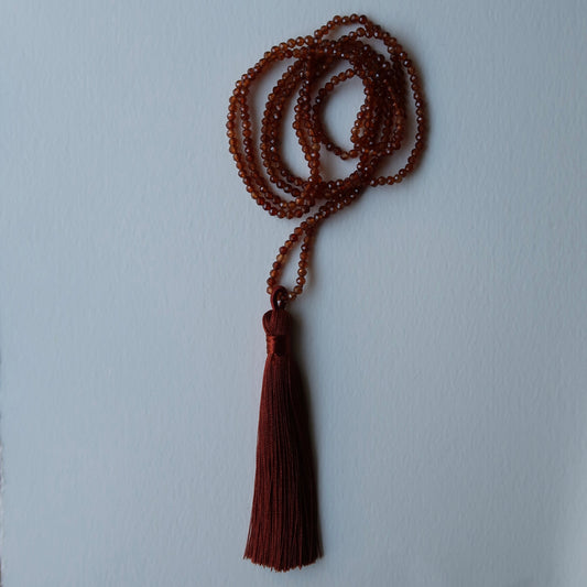 Maple Tassel Necklace