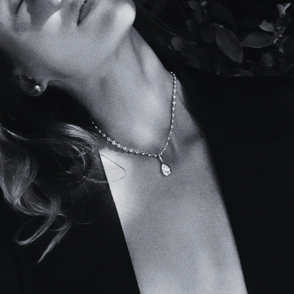 Gemma Bezel Tennis Necklace
