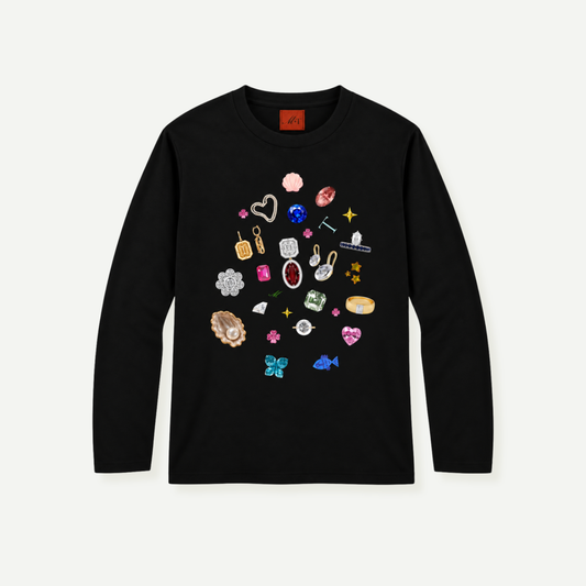 Gemstones by the Sea Long-Sleeve T-Shirt