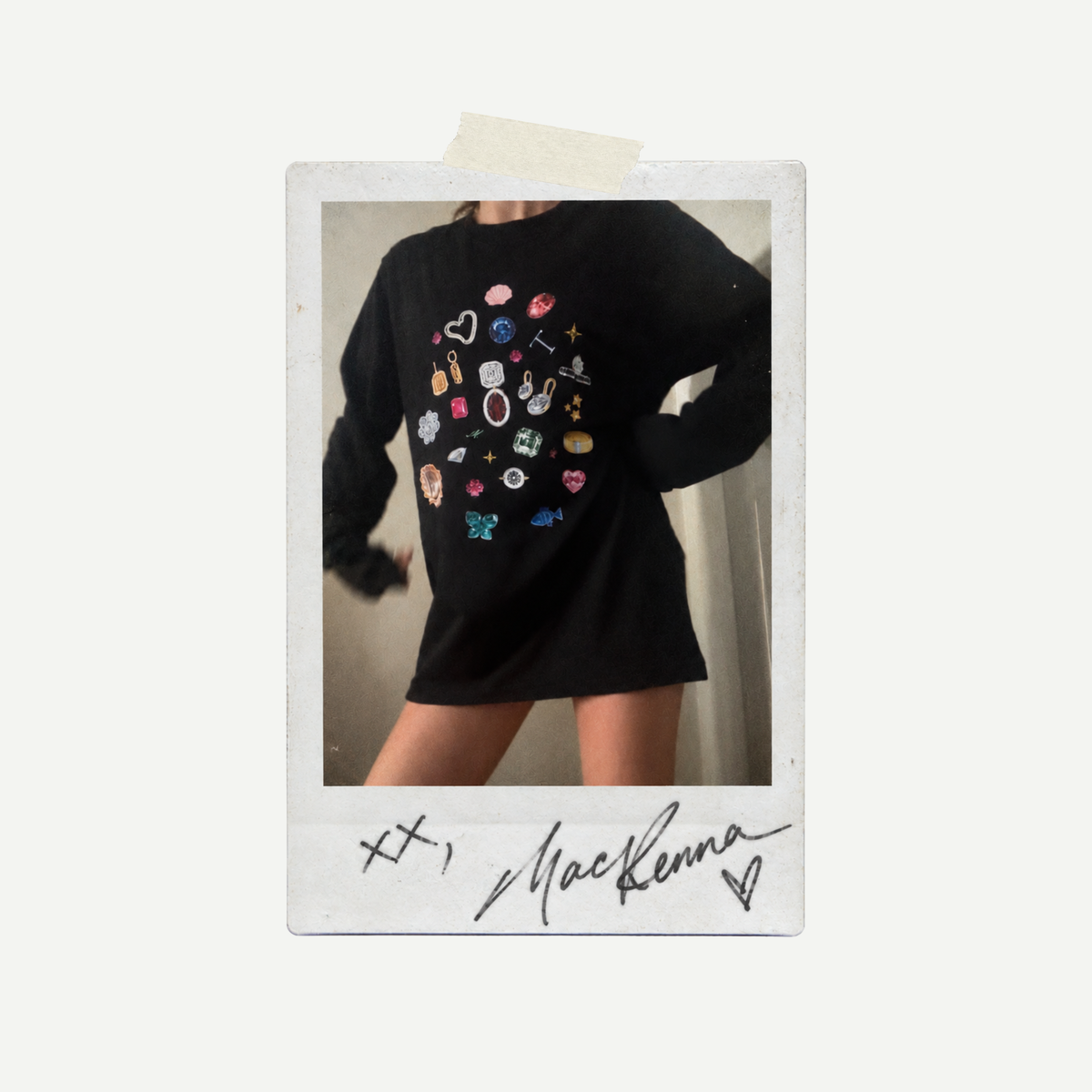 Gemstones by the Sea Long-Sleeve