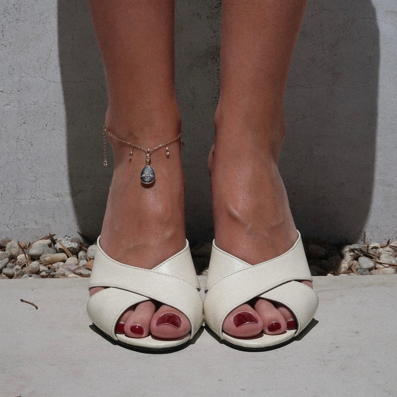 Marquise Shaker Anklet
