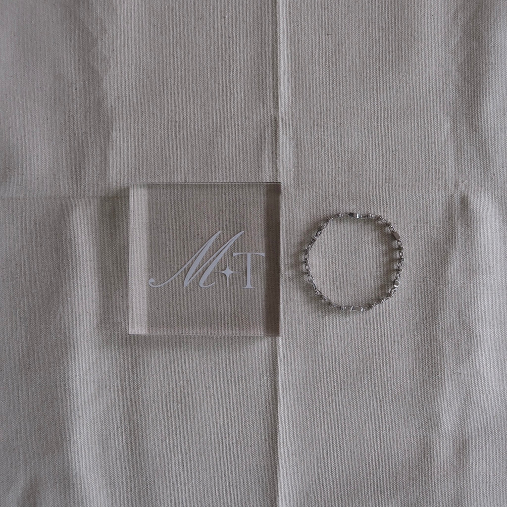Sea Bezel Link Bracelet