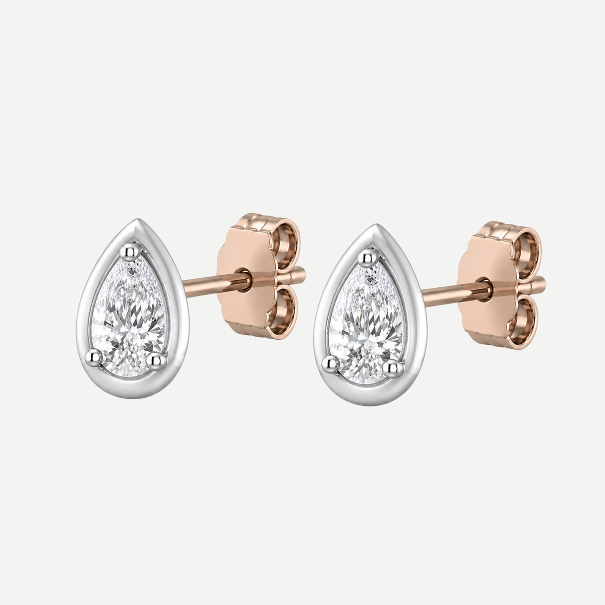 Jan Pear 0.50ct Diamond Earrings
