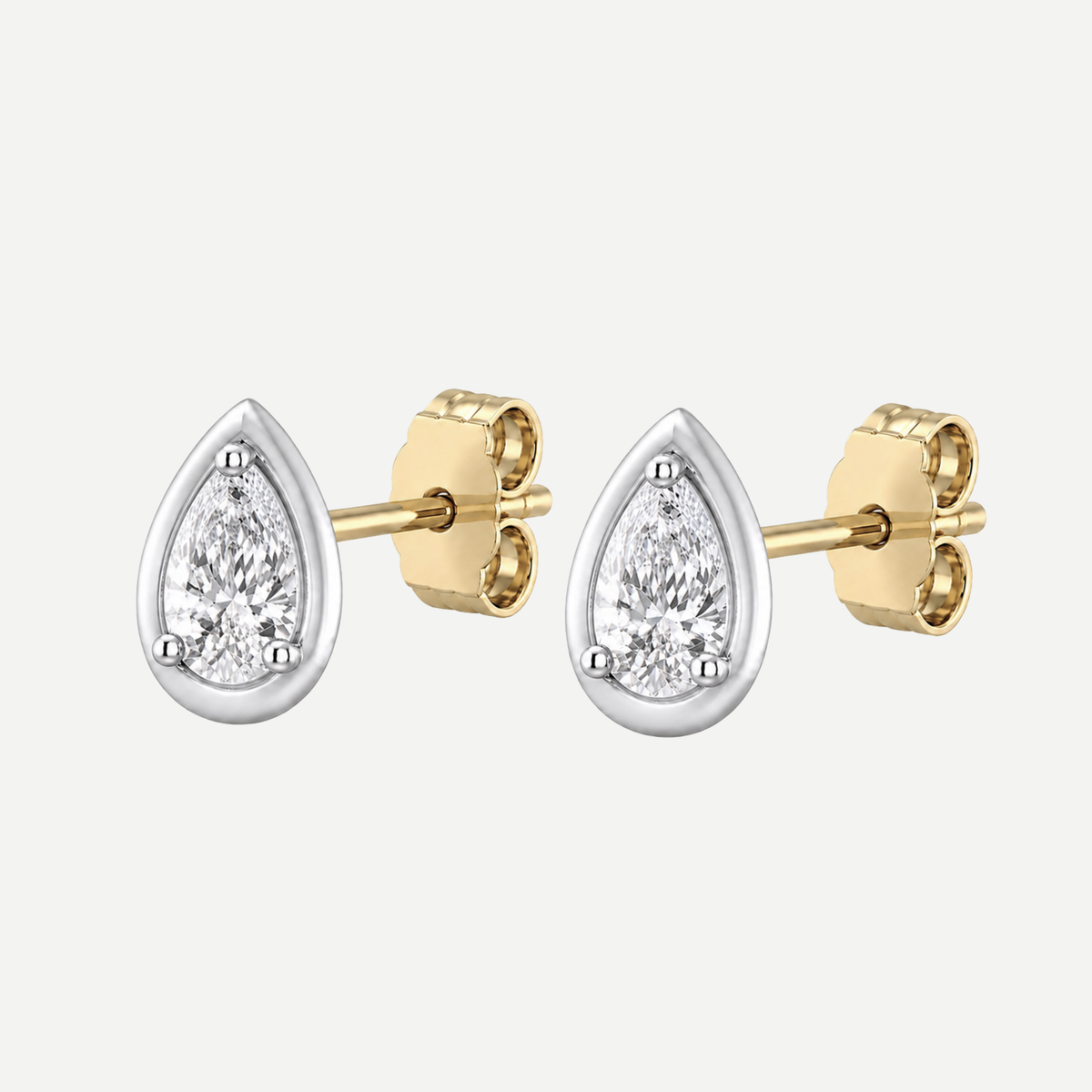 Jan Pear 0.50ct Diamond Earrings