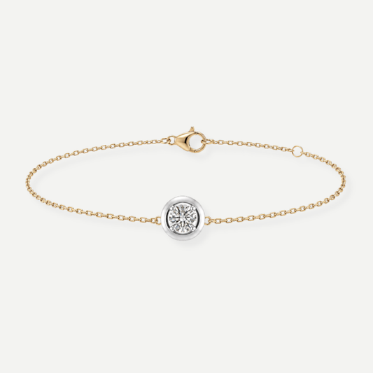 Jan Round 0.50ct Diamond Anklet