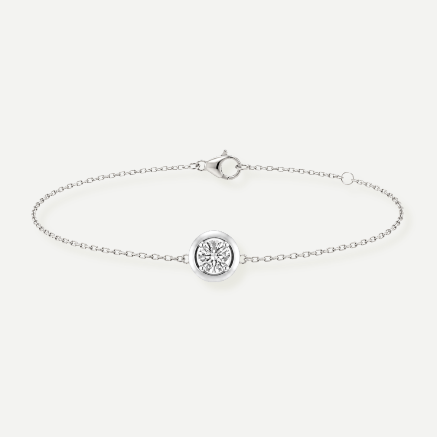 Jan Round 0.50ct Diamond Anklet