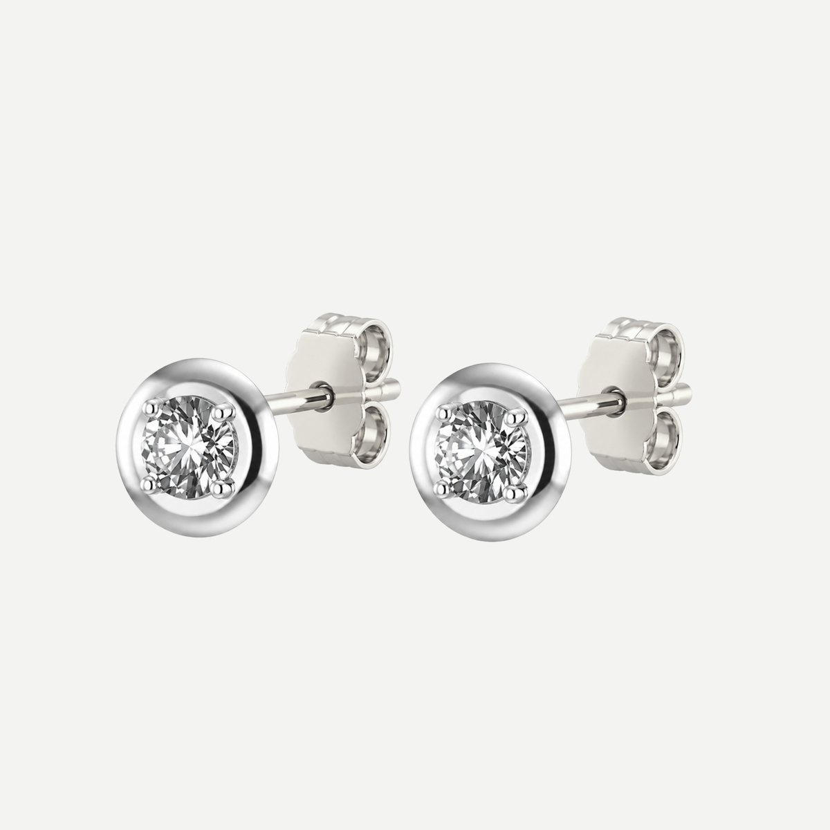 Jan Round 0.50ct Diamond Earrings