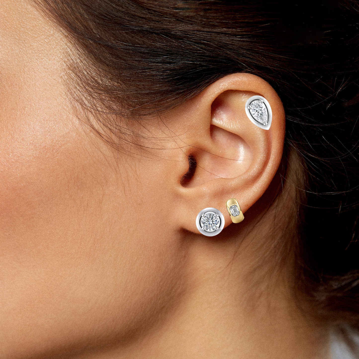 Jan Round 0.50ct Diamond Earrings