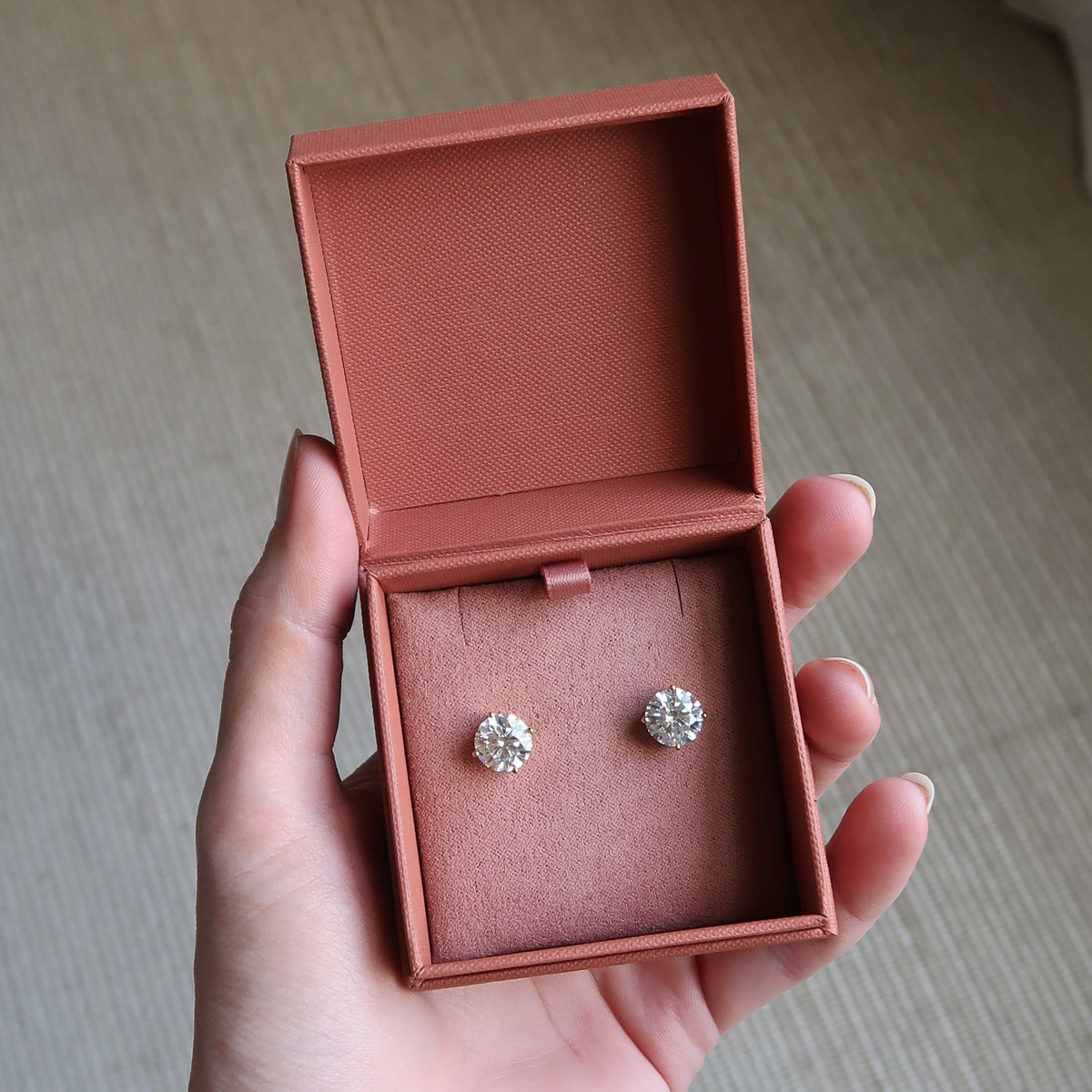 2.50ct Round Diamond Earrings